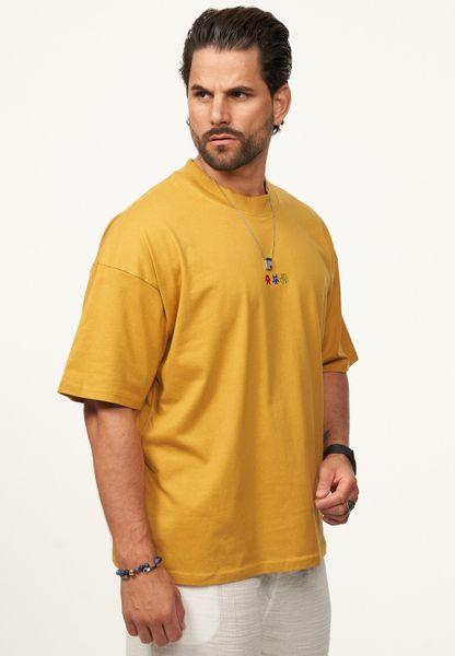 SOULSTAR T-Shirt mit Stickerei Herren Oversize-Fit günstig online kaufen