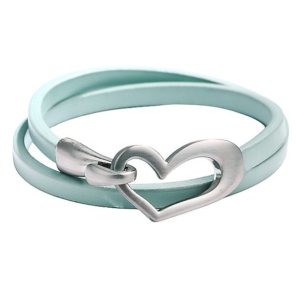 KARMA Wickelarmband Damen Herz PU Leder günstig online kaufen