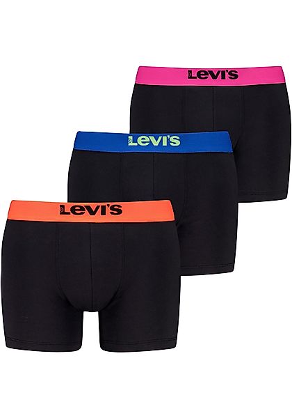 Levi's® Boxer (3er-Pack) mit kontrastfarbenem Logobund, günstig online kaufen