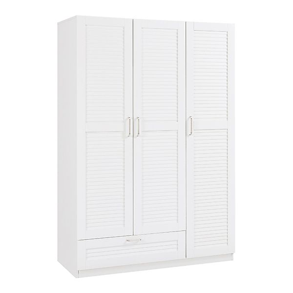 en.casa Kleiderschrank »Finning« 2 Stangen, 7 günstig online kaufen