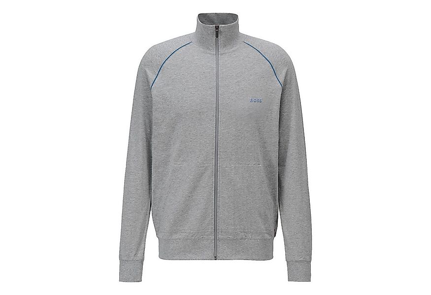 BOSS Sweatjacke Mix&Match Jacket Z mit eingesticktem Markenschriftzug günstig online kaufen