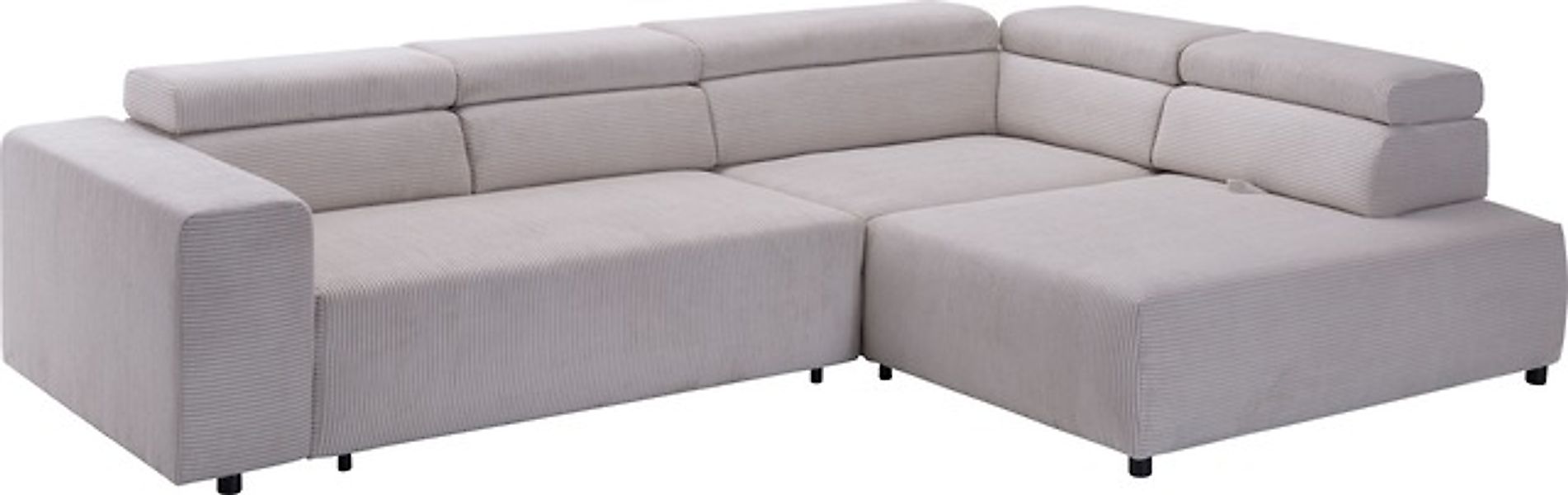 exxpo - sofa fashion Ecksofa »VITTORIO mit Komfortfunktionen, bequem und mo günstig online kaufen
