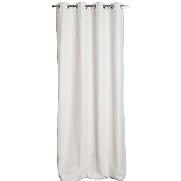 Cosy Living Wärmeschutzvorhang Luna mit Ösen 145 cm x 260 cm Elfenbein günstig online kaufen