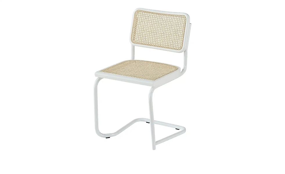 Schwingstuhl  Manuel ¦ weiß ¦ Maße (cm): B: 52 H: 81 T: 59.0 Stühle > Schwi günstig online kaufen