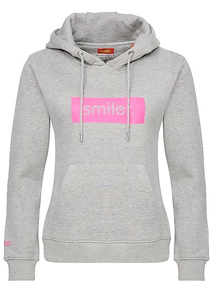 smiler. Kapuzensweatshirt Happy. mit Kapuze günstig online kaufen