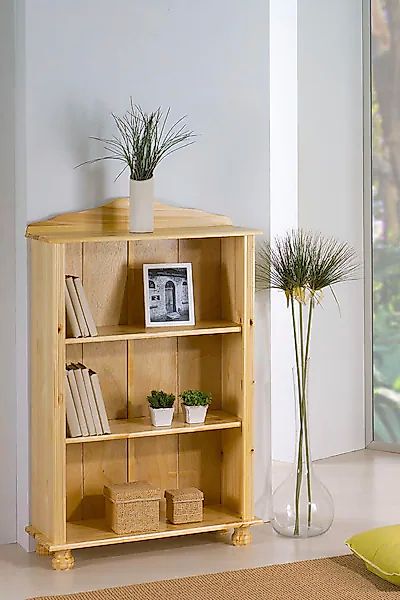Home affaire Bücherregal, (1 St.), gefertigt aus massivem Kiefernholz günstig online kaufen