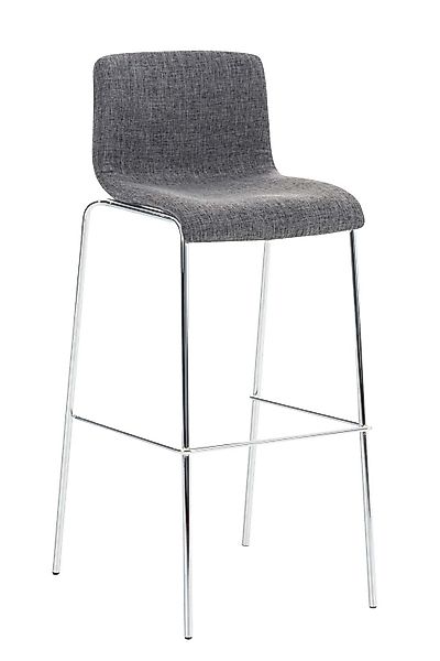 CLP Barhocker Hover Stoff, 4-Fuß Gestell günstig online kaufen