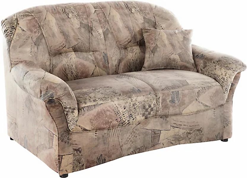 DOMO collection 2-Sitzer »Bahia zeitlos & elegantes Sofa, bequem«, Microfas günstig online kaufen