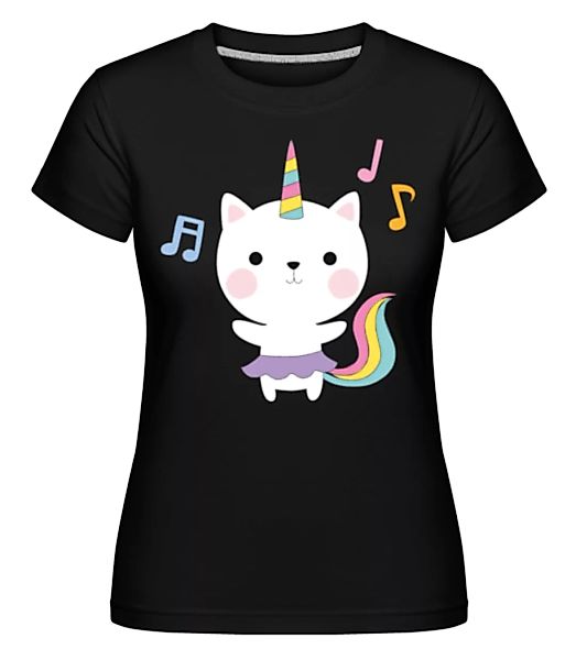 Tanzende Einhorn Katze · Shirtinator Frauen T-Shirt günstig online kaufen