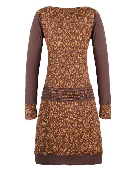 Vishes Jerseykleid Leichtes JerseykleidLangarm Kleider Sweatkleid günstig online kaufen