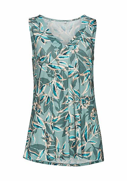 Vivance Tanktop mit Alloverdruck, sommerliches Jerseytop günstig online kaufen