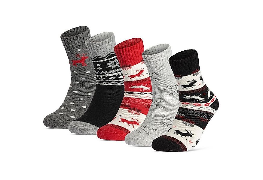 sockenkauf24 Thermosocken Damen Wintersocken warme Wollsocken Vollfrottee m günstig online kaufen