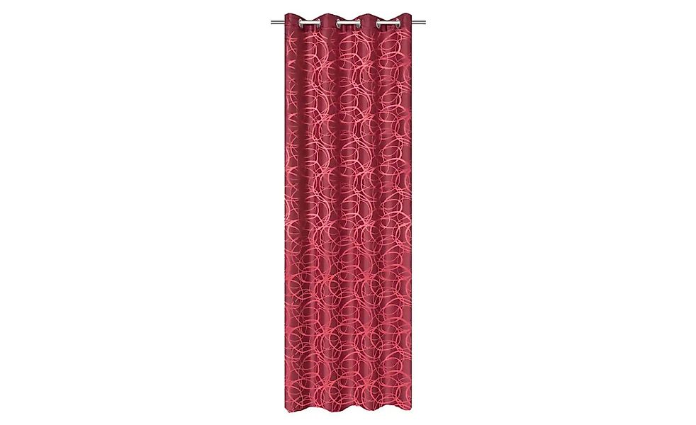 HOME WOHNIDEEN Vorhang "LENNY" Ösen 1 Stk. tlg. HxB: 245x140, Dekostoff Jac günstig online kaufen