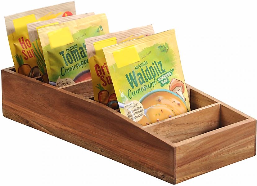 KESPER Organizer, (1 St.), Aufbewahrungsbox, für Tütensuppen, aus FSC-zerti günstig online kaufen
