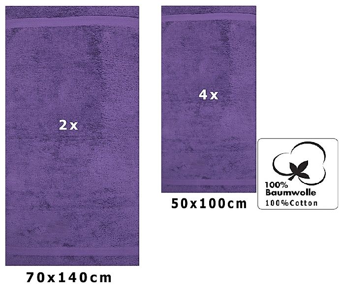 Betz Handtuch Set 6 er Handtücher-Set günstig online kaufen