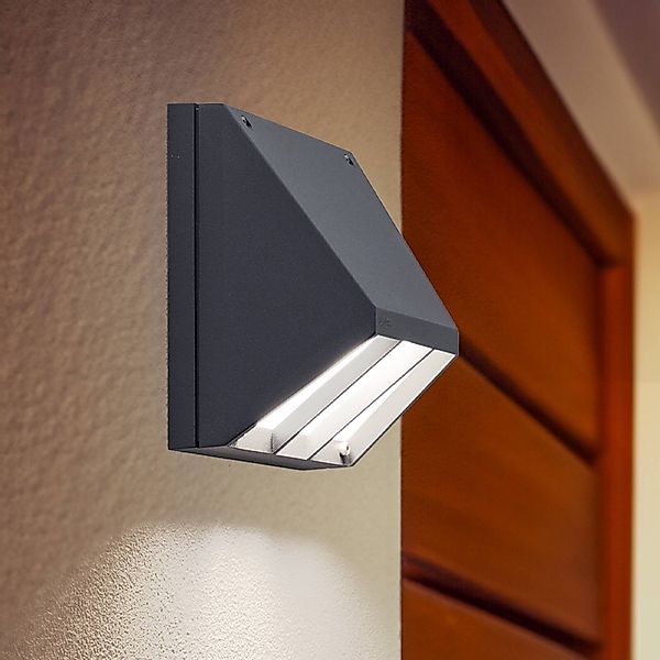 BEGA LED-Außenwandlampe 22256, grafit CCT IP65 DALI günstig online kaufen