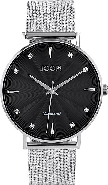 JOOP! Quarzuhr 2039535, Armbanduhr, Damenuhr, Edelstahlarmband, günstig online kaufen