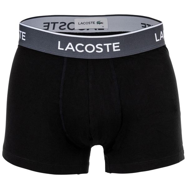 Lacoste 3-er Set Trunks in Dunkelblau, Grün & Schwarz günstig online kaufen