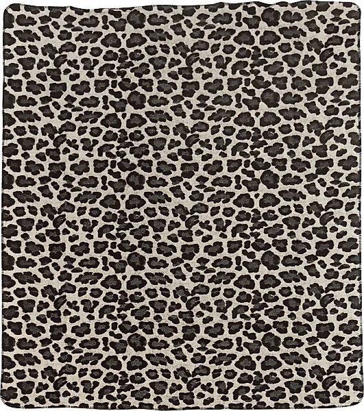 done. Wohndecke "Leopard" Wohndecke mit einfassender Ziernaht im Leo-Look, günstig online kaufen