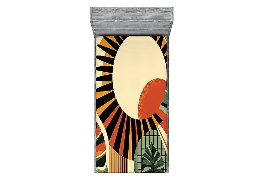 Abakuhaus Spannbettlaken Soft Dekorativer Stoff Bettwäsche Rund-um Elastisc günstig online kaufen