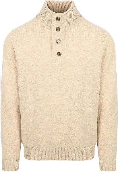 Steppin' Out Mocker Pullover Lammwolle Ecru - Größe XXL günstig online kaufen