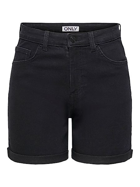 ONLY Jeansshorts ONLLAURA HW FOLD UP SHORT BOX DNM Baumwoll-Denim mit Stret günstig online kaufen