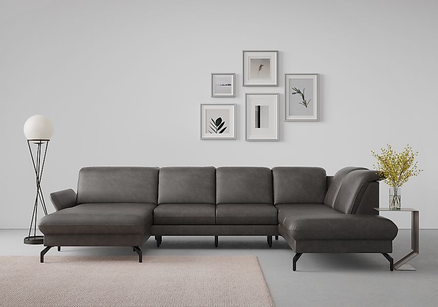 sit&more Wohnlandschaft »Fashion U-Form« wahlweise mit Kopfteilverstellung, günstig online kaufen