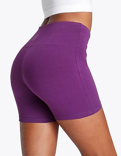 LASCANA Shorts mit breitem Bündchen und Logodruck, Loungewear günstig online kaufen