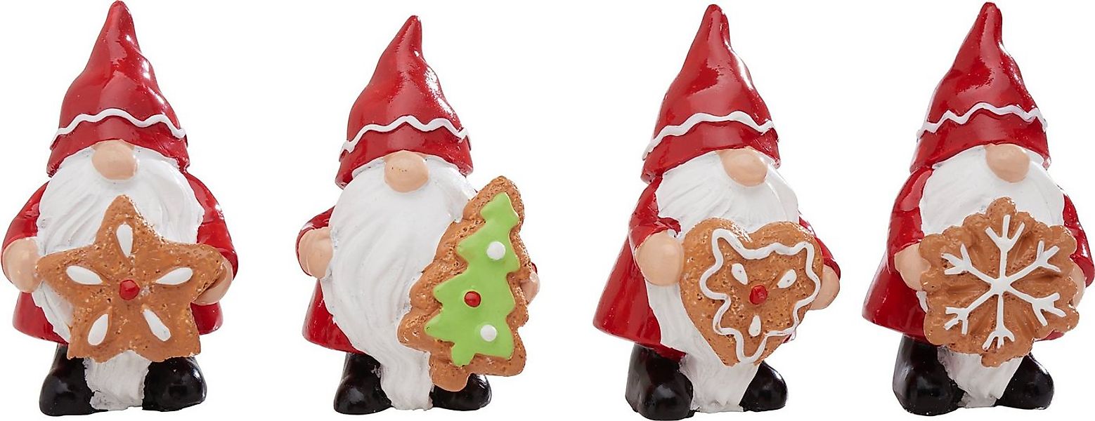 VBS Dekofigur Mini Wichtel Knut (4 St), 4 Stück günstig online kaufen