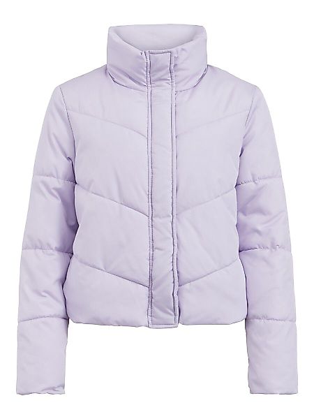 VILA Gesteppte High Neck Jacke Damen Violett günstig online kaufen