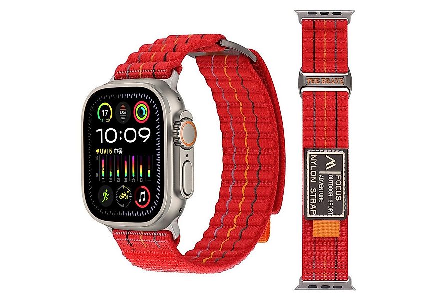 Wigento Smartwatch-Armband Für Apple Watch Series 11 10 42mm / 9 8 7 41 / 6 günstig online kaufen