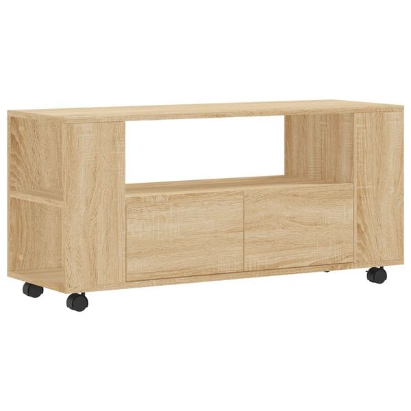 vidaXL TV-Schrank TV-Schrank Sonoma-Eiche 102x34,5x43 cm günstig online kaufen