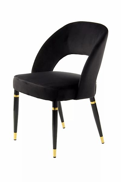 Kayoom Esszimmerstuhl 525 (2er-set) Schwarz Courtney günstig online kaufen