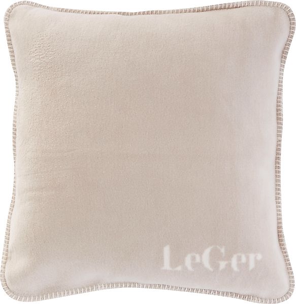 LeGer Home by Lena Gercke Dekokissen »Anisa«, mit modernem Schriftzug, Kiss günstig online kaufen