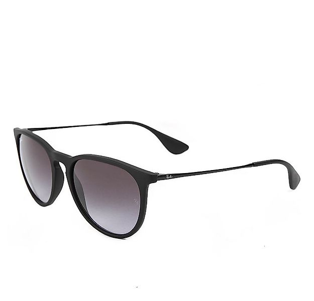 Ray-Ban Sonnenbrille Ray-Ban Erika RB4171 622/8G 54 Rubber Black Light Grey günstig online kaufen