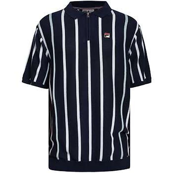 Fila  Poloshirt Giorgio Patchwork-Strickpolohemd günstig online kaufen