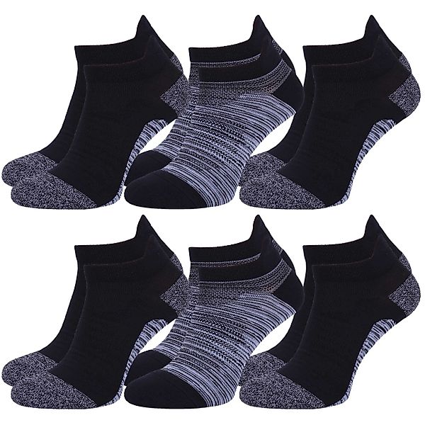 Sarcia.eu Füßlinge Herrensocken-Set, schwarz-graue Herrenfüßlinge 6 günstig online kaufen