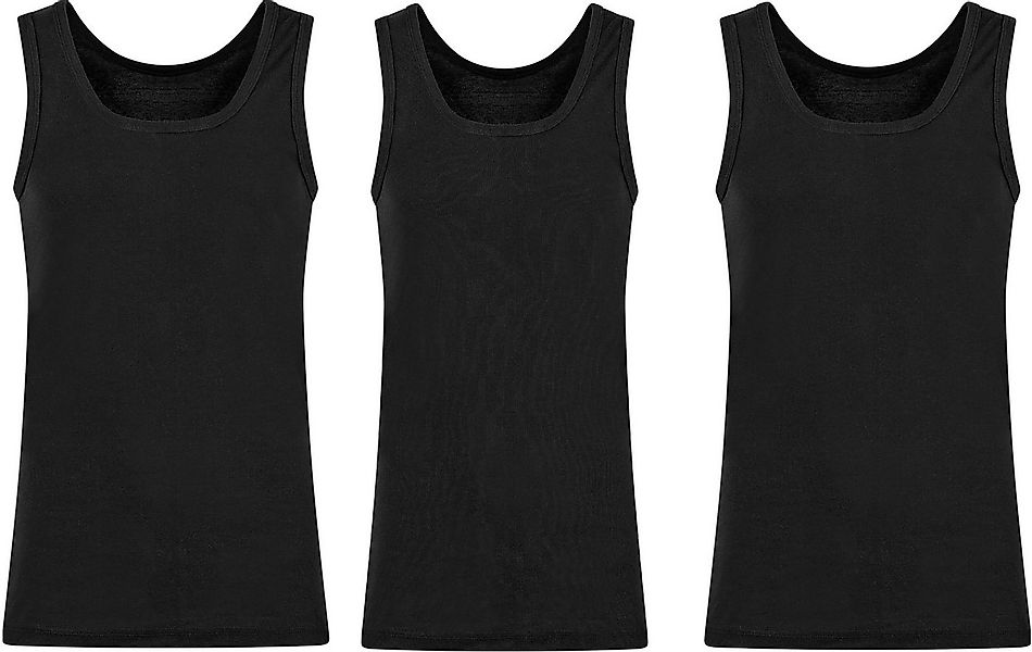 cwonlineshop Unterhemd 4er Sparset Tank-Tops für Herren aus 100% Baumwolle günstig online kaufen