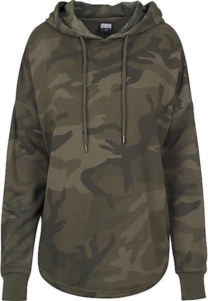 URBAN CLASSICS Sweatshirt Urban Classics Damen Ladies Oversized Camo Hoody günstig online kaufen