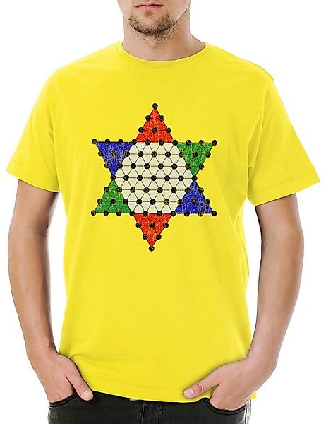 Urban Backwoods Print-Shirt Halma Board Herren T-Shirt Chinese Checkers Spi günstig online kaufen
