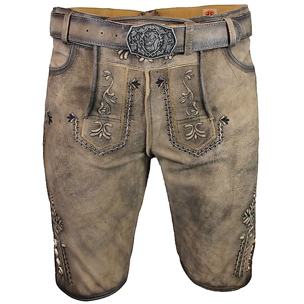 Maddox Trachtenlederhose MADDOX Kurze Herren Lederhose günstig online kaufen