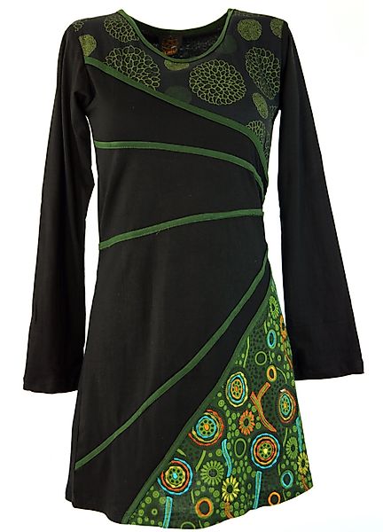 Guru-Shop Midikleid Hippie Minikleid Boho chic, günstig online kaufen
