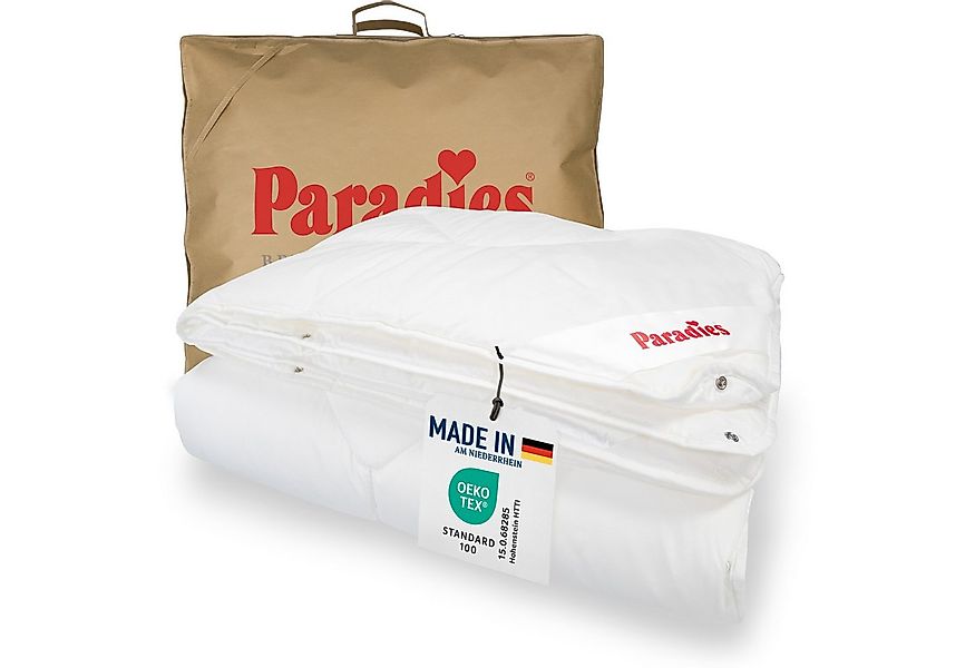 Paradies Kunstfaserbettdecke Prima Bio, Füllung: 100% Polyester, Bezug: 100 günstig online kaufen