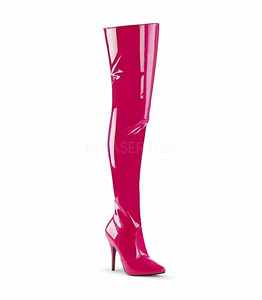 Overknee Stiefel SEDUCE-3010 - Lack Hot Pink (Schuhgröße: EUR 36) günstig online kaufen