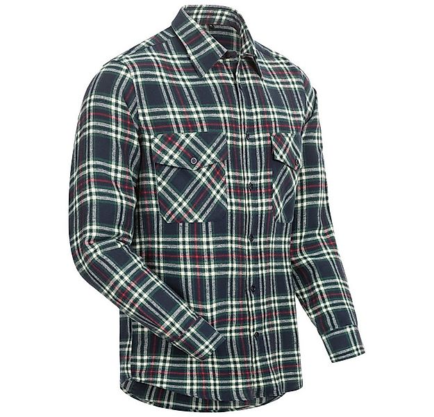 Craftland Flanellhemd Hemd langarm Herrenhemd Karomuster günstig online kaufen