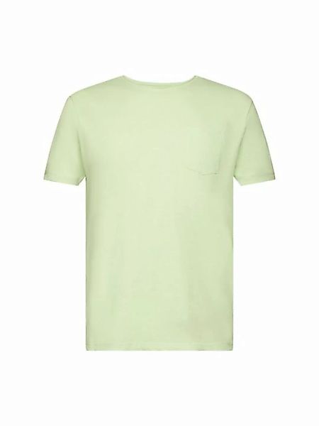 edc by Esprit T-Shirt Recycelt: meliertes Jersey-T-Shirt (1-tlg) günstig online kaufen