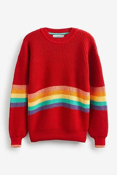 Next Rundhalspullover Regenbogen-Pullover (1-tlg) günstig online kaufen