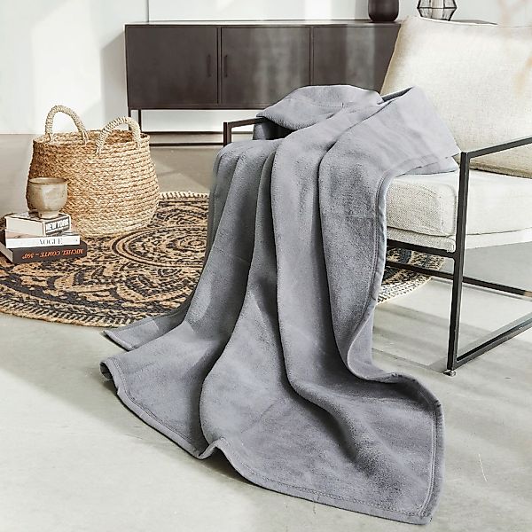 IBENA Kniedecke "Uni Kniedecke Luxus" unifarbenes Design günstig online kaufen