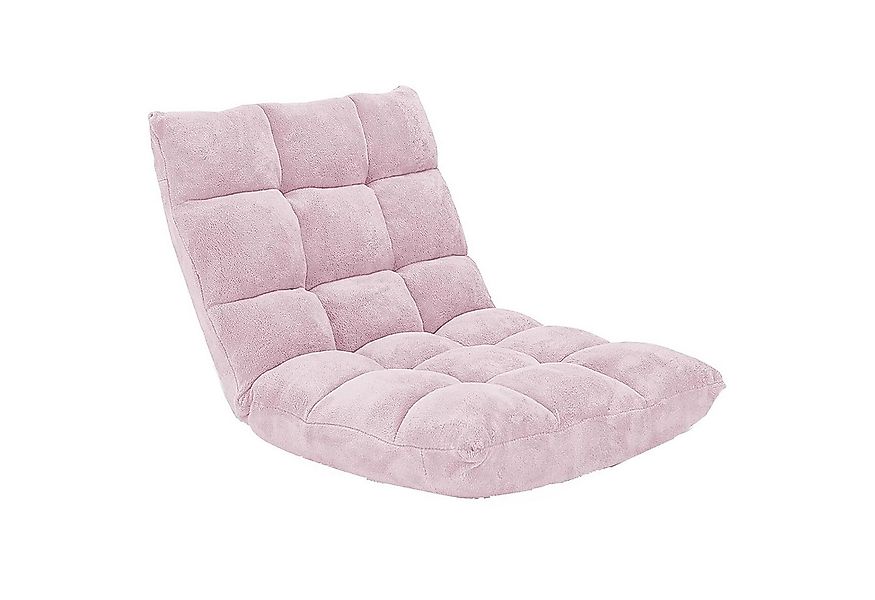 KOMFOTTEU Sessel Bodenstuhl faltbar, mit Einstellbarer Rückenlehne günstig online kaufen