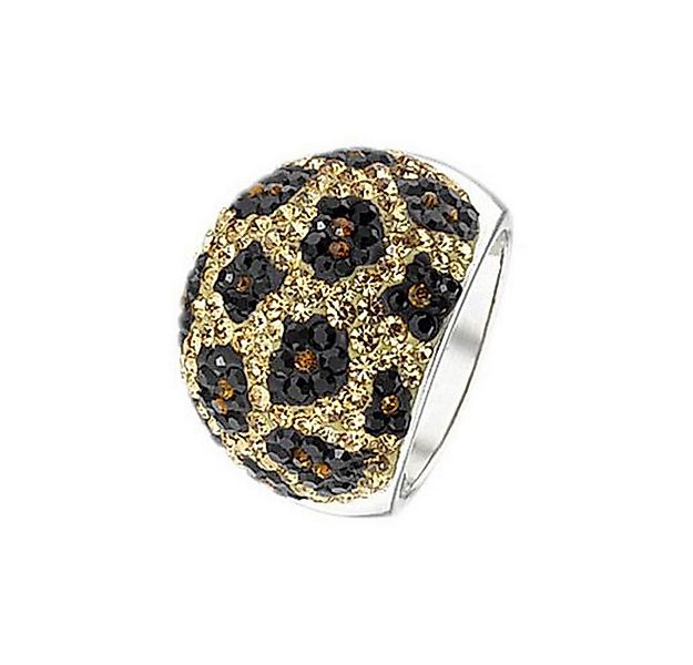 Kingka Fingerring Glamour, Damen Ring Leopard mit Zirkonia, Schmuck Geschen günstig online kaufen